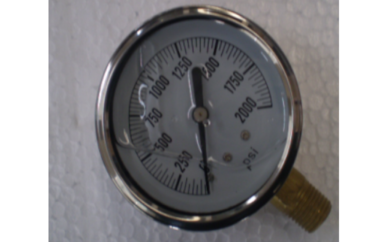 2000PSI Pressure Gauge